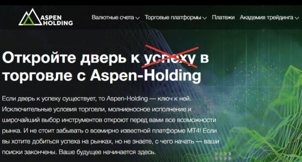 Отзыв о Aspen Holding