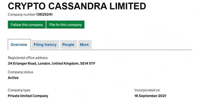 Cassandra Cash: отзывы о проекте