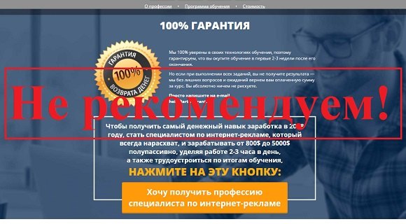 Специалист по интернет рекламе — отзывы. Виталий Гандзий и его курс - Seoseed.ru