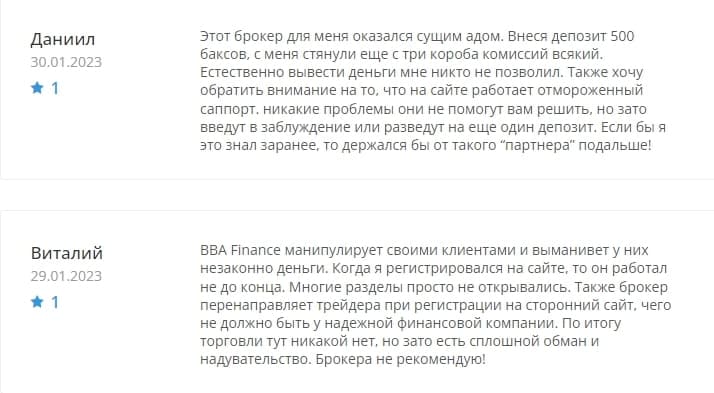 Отзывы о компании BBA Finance — bbafin.com - Seoseed.ru