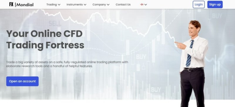 Брокер MondialFx (МондиальФХ, mondialfx.com)